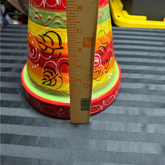 flower pot made in spain 9 inches tall - Picture 5 of 5